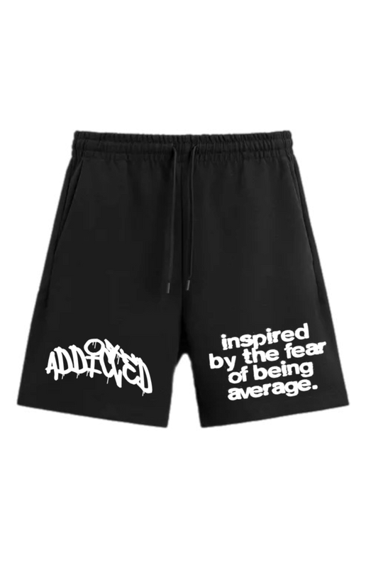 Inspired By Fear Graffiti Cotton Shorts
